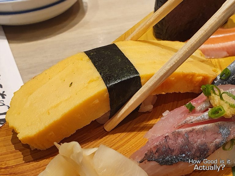 たまご（握り） A — 寿司の美登利