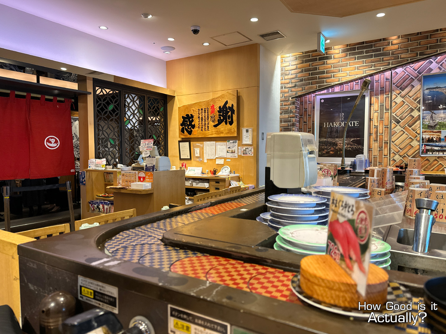 Kantaro Sushi Osaka Store Interior