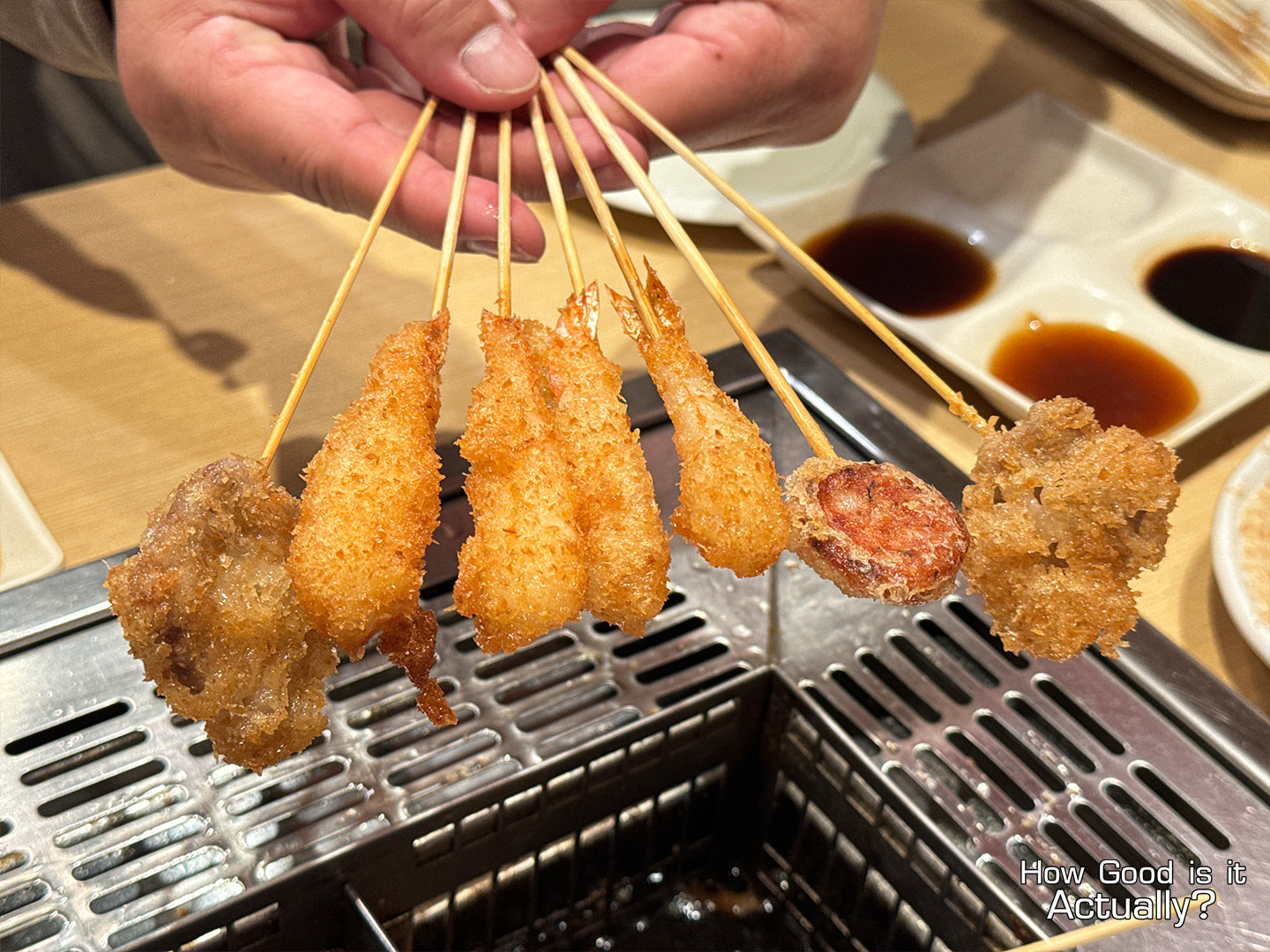 Kushiya Monogatari Assortment of Kushikatsu