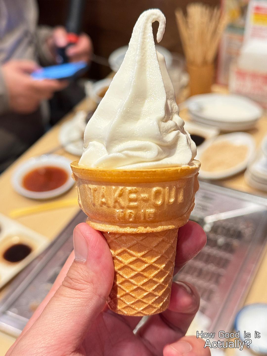Kushiya Monogatari Ice Cream Cone